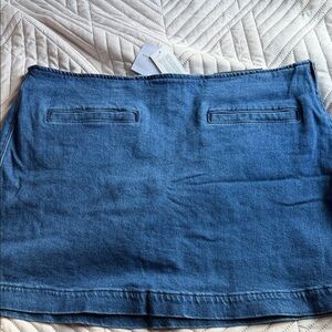 American Eagle Blue Denim Mini Skirt